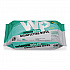 WipesPlus Disinfecting Surface Wipes, Flat Pack, 1-Ply, 7 x 8, Lemon Scent, White (37701EA)