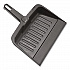 Heavy-Duty Plastic Dust Pan, 12 x 12, Black (700EA)
