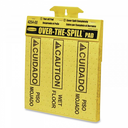 Over-The-Spill Pad Tablet, 12 oz, 16.5 x 14, 22/Pack (4254)