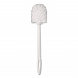 Commercial-Grade Toilet Bowl Brush, 10" Handle, White (631000WE)