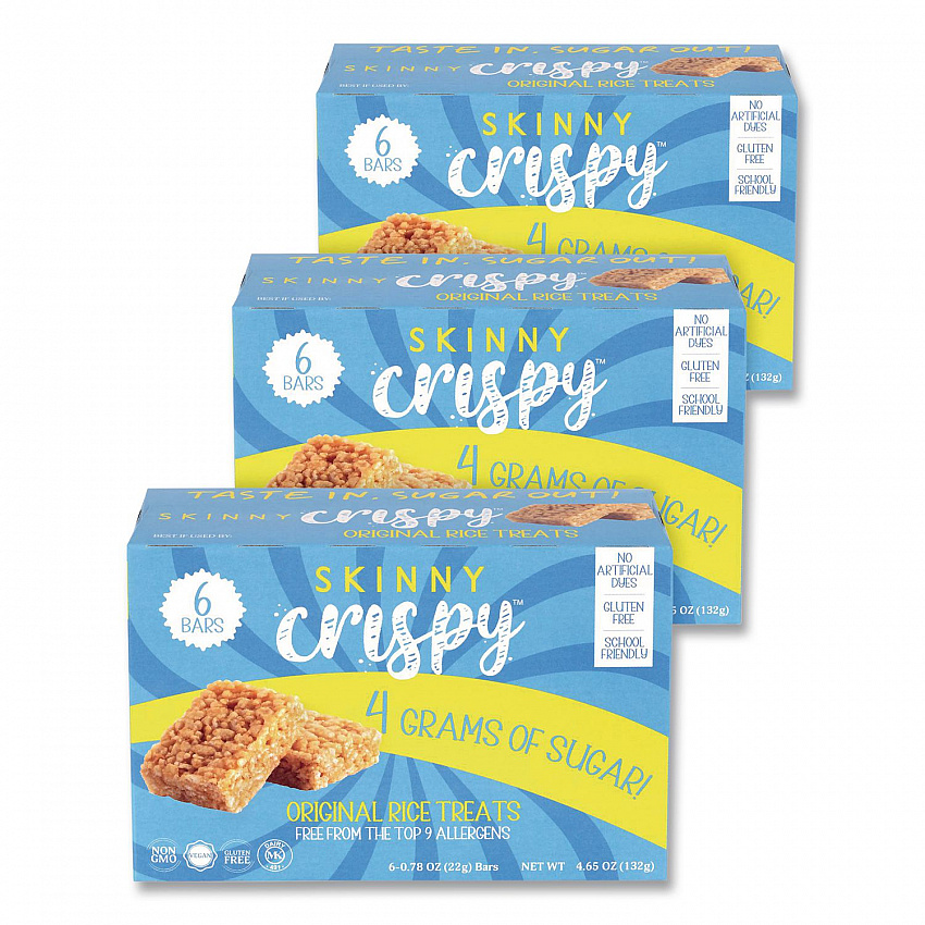 Crispy Treat, Vanilla, 0.78 oz Bars, 5 Bars/Pack, 3 Packs/Carton (60004176)
