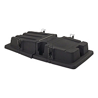 BRUTE Rotomolded Tilt Truck Lid, 28.85 x 57.10 x 9.7, Black (2221456)