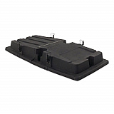 BRUTE Rotomolded Tilt Truck Lid, 35.01 x 70.7 x 9.5, Black (2221457)