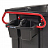 BRUTE Ergonomic Rotomolded Tilt Truck Handle and Caddy, 25.45 x 25.45 x 15, Red/Black (2229066)