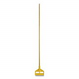 Invader Side-Gate Wood Wet-Mop Handle, 60", Natural, 12/Carton (H116)