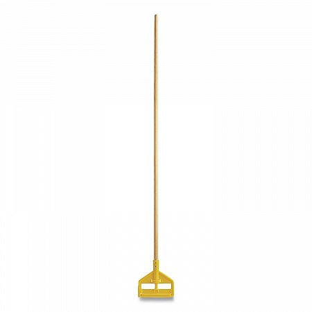 Invader Side-Gate Wood Wet-Mop Handle, 60