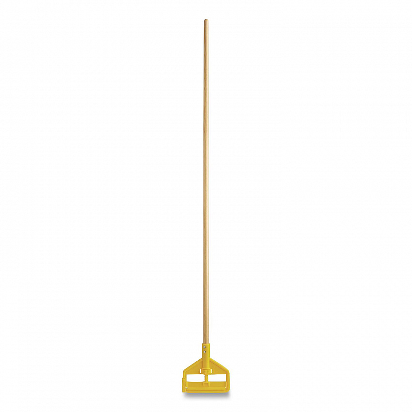 Invader Side-Gate Wood Wet-Mop Handle, 60", Natural, 12/Carton (H116)