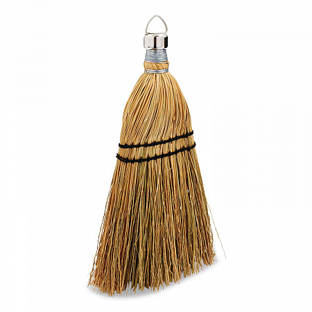 Corn Whisk Broom, Corn Bristles, 12.2