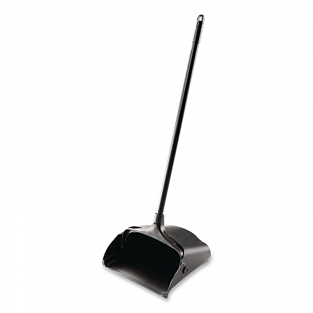 Lobby Pro Upright Dustpan with Wheels, 12.5 x 37,  27.5