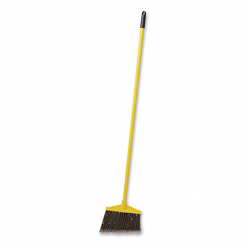 7920014588208, Angled Large Broom, 46.78" Length, Gray/Yellow (637500GY)