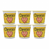 Cheerios Breakfast Cereal, Single-Serve 1.3 oz Cup, 6/Pack (SN13896)