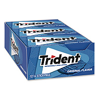 Sugar-Free Gum, Original Mint, 14 Sticks/Pack, 12 Pack/Box (12546)