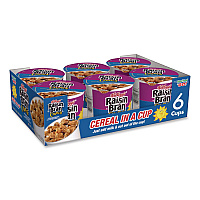 Breakfast Cereal, Raisin Bran Crunch, Single-Serve 2.8 Oz Cup, 6/box (01474)