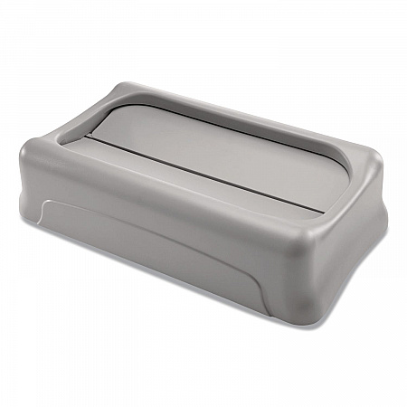 Swing Lid for Slim Jim Waste Container, Gray (267360GY)