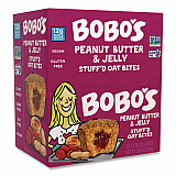 Stuff'd Oatmeal Bites, Peanut Butter and Jelly, 1.3 oz Individually Wrapped, 25/Box (00216)