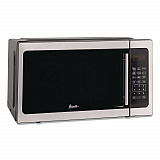 1.5 cu ft Countertop Microwave, 1,000 W, Stainless Steel/Black (MT150V3S)