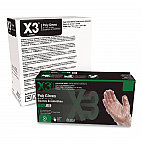 Polyethylene Food Safe Industrial Gloves, Powder-Free, Large, Clear, 500/Box, 20 Boxes/Carton (PGLOVEL500XX)