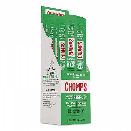 Jalepeno Beef Meat Stick, 1.15 oz Stick, 24/Box (ZHO00425)