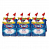 Disinfecting Toilet Bowl Cleaner with Bleach, Rain Clean Scent, 24 oz Bottle, 2/Pack, 6 Packs/Carton (30924CT)