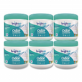 Super Odor Eliminator, Linen and Spring Breeze, 14 oz Jar, 6/Carton (901046CT)