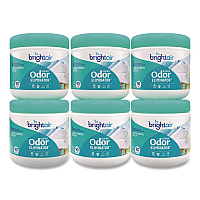 Super Odor Eliminator, Linen and Spring Breeze, 14 oz Jar, 6/Carton (901046CT)