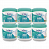 Super Odor Eliminator, Linen and Spring Breeze, 14 oz Jar, 6/Carton (901046CT)