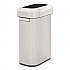 Refine Series Waste Receptacle, 15 gal, Plastic/Stainless Steel (2147581)