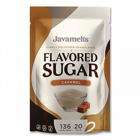 Flavored Sugar, Caramel, 1.5 lb Bag (JMT55383)