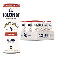 Draft Latte Cold Brew, Triple Shot Espresso Latte, 11 oz Can, 12/Carton (LCT00501)