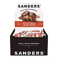 Small Batch Wonders Snack-Size Sea Salt Caramel Pecan Cluster, 48 Pieces, 24 oz Box (MRY27160)