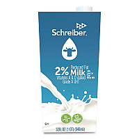 2% Milk, 32 oz, 12/Carton (PAU93048)