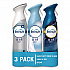 AIR Variety Pack, Heavy-Duty Crisp Clean/Linen and Sky/Ocean, 8.8 oz Aerosol Spray, 3/Pack (10677)