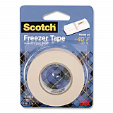 Freezer Tape, 1.5" Core, 0.75" x 1,000", Tan (7100085714)