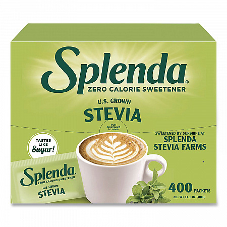Stevia Sweetener Packet, 0.04 oz, 400/Box (HFP00613)