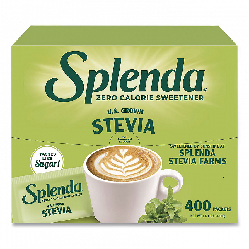 Stevia Sweetener Packet, 0.04 oz, 400/Box (HFP00613)