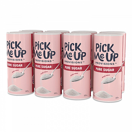 Pure Sugar, 22 oz Canister, 8/Pack (PM62430)