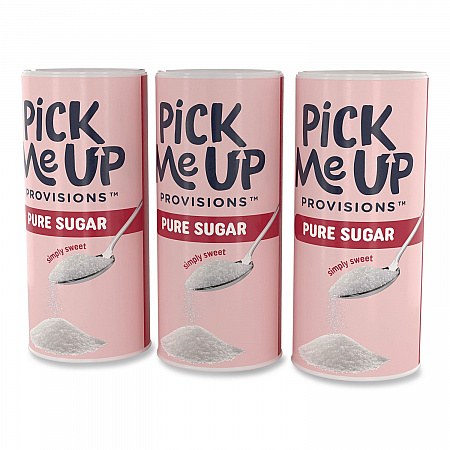 Pure Sugar, 20 oz Canister, 3/Pack (PM62433)