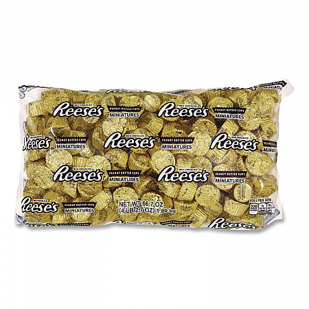 Peanut Butter Cups Miniatures, 66.7 oz Bag (24600059)