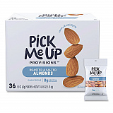 Roasted and Salted Almonds, 1.5 oz Pouch, 36/Box (PM62980)
