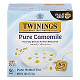 Tea Bags, Pure Camomile, 0.05 oz Tea Bag, 50/Box (TNA53651)