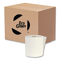 Hardwound Paper Towels, 1-Ply, 7.87" x 800 ft, White, 6/Carton (W80206)