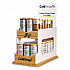 Display Rack, Holds 36 Pods, 9 x 17.25 x 11.25, White/Brown (101993)