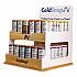 Display Rack, Holds 72 Pods, 16.25 x 17.25 x 11.25, White/Brown (101994)