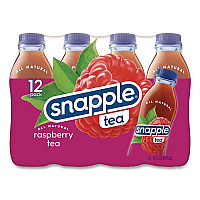 Flavored Tea, Raspberry, 16 oz Bottle, 24/Carton (CAD00775)