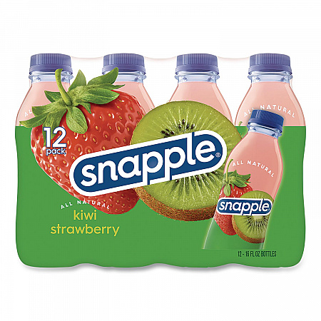 Flavored Juice Drink, Strawberry Kiwi, 16 oz Bottle, 24/Carton (CAD00776)