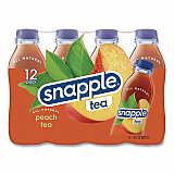 Flavored Tea, Peach, 16 oz Bottle, 24/Carton (CAD00783)