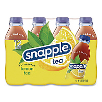 Flavored Tea, Lemon, 16 oz Bottle, 24/Carton (CAD00786)