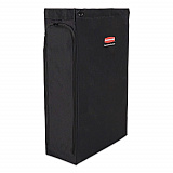 Side Load Linen Bag for Rubbermaid Commercial 2202581, 2202527, 2202587 Carts, 3.7 Bushels, 9 x 21.1 x 33, Black, 4/CT (2202526)
