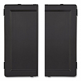 Locking Door Kit, for Rubbermaid Commercial 2202581/2202527/2202585, Resin, Black (2202525)