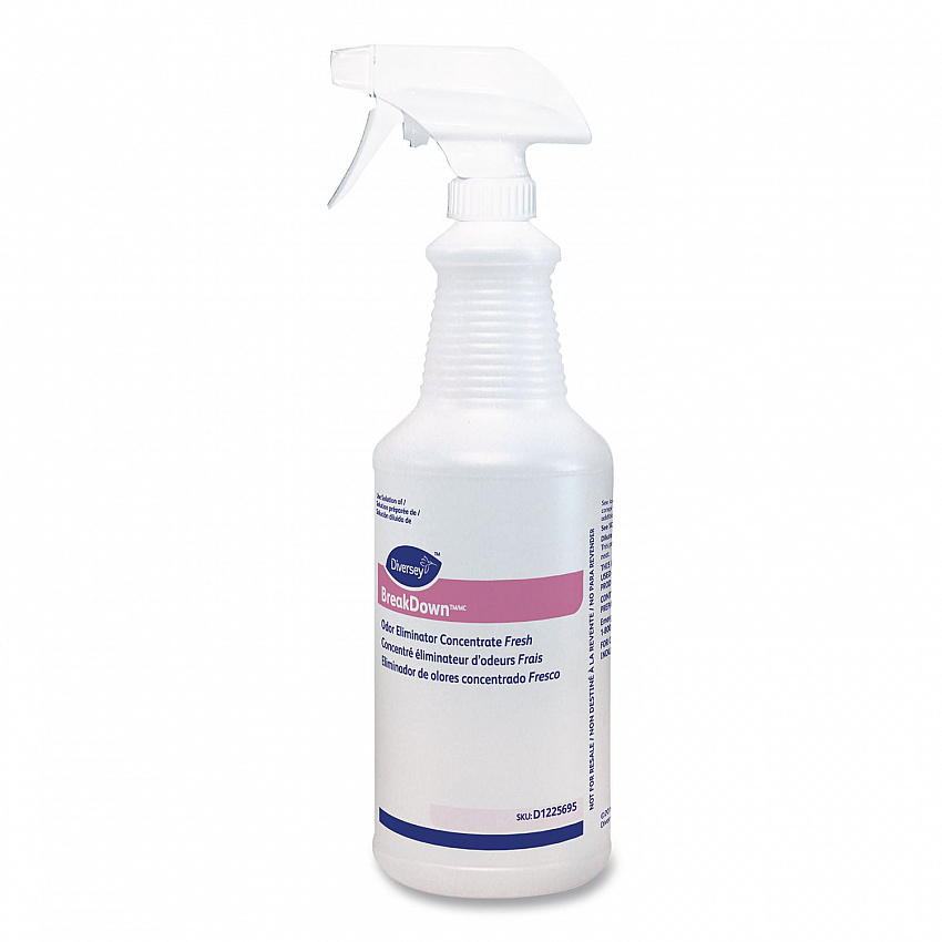 BreakDown Empty Spray Bottle, 32 oz, Clear, 12/Carton (D1225695)